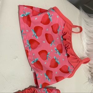 Baby girl swimwear 2 piece pink